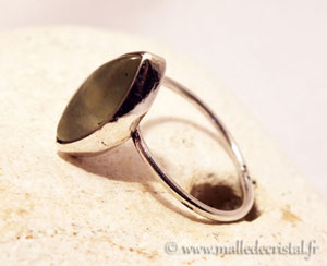 Bague PÃ©ridot Vert argent massif 925