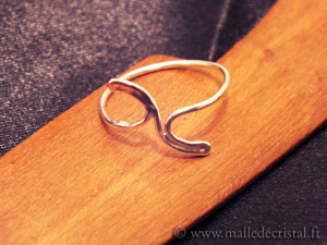 Bague Yin-yang argent massif 925