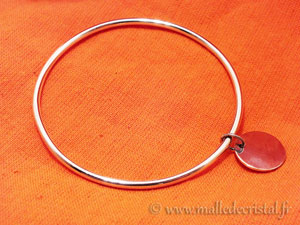 Bangle silver bracelet 2mm