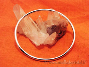 Brazalete plata ley 2,5mm