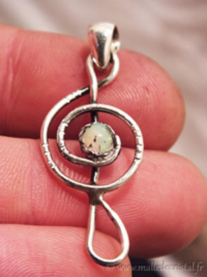  Fire Opal silver sterlign designer pendant