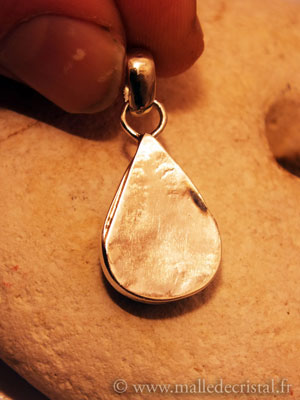  Larimar pendentif argent massif