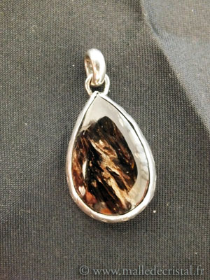  Golden Seraphinite silver sterlign designer pendant