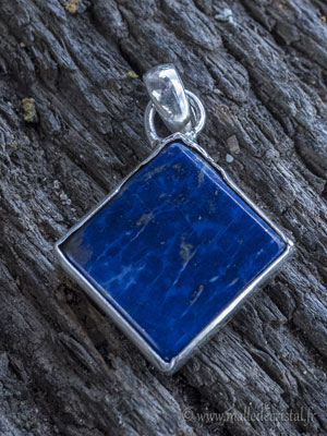  Lapis Lazuli pendentif argent massif