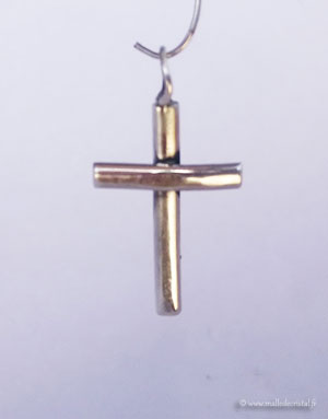 True Cross French Designer silver pendant