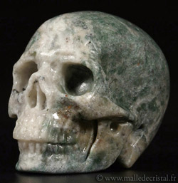 carved skull