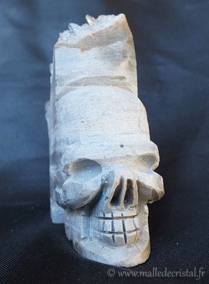 carved skull